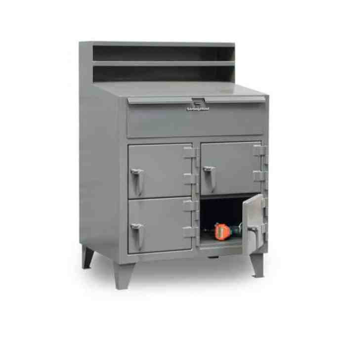 Desk industrial ana white estimated cost Industrial shop desk limited stock offer